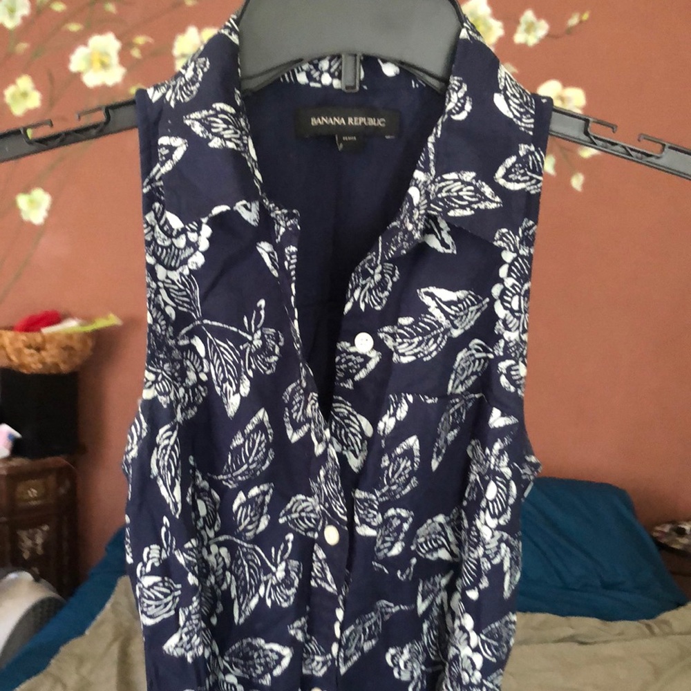 Banana Republic button down dress